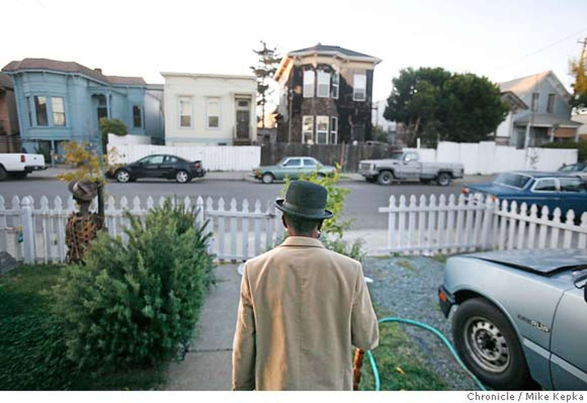 Against Gentrification / Marcel Diallo sees a black cultural district where  Oakland's the Bottoms neighborhood now stands