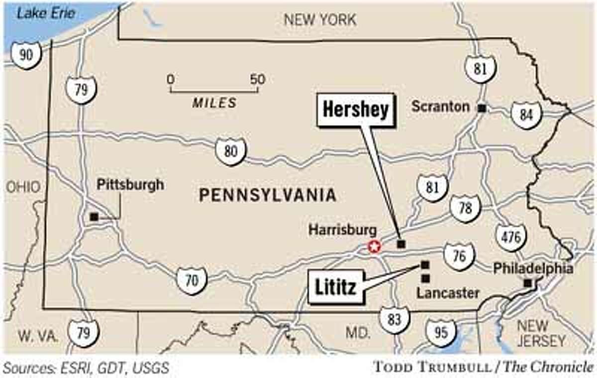 Choc full of fun / Hershey's factory is just one of the many attractions in homey Central