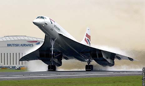 Fabled Concorde to fly off into sunset / British, French airlines to ...