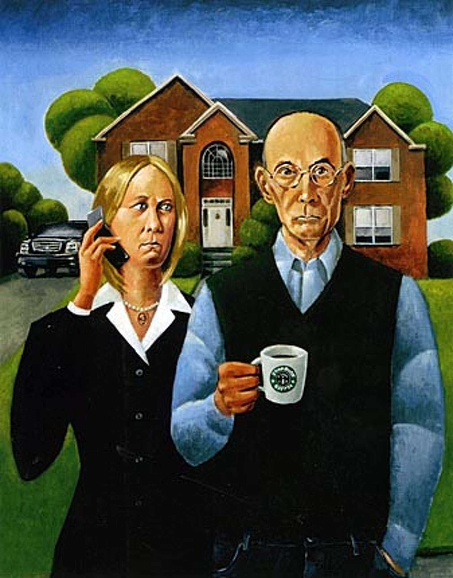 Meaning of 'Gothic' in beholder's eye / Image permeated American  consciousness in ways artist never expected