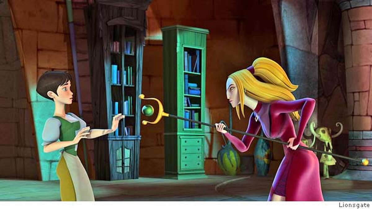 �Ella (voiced by Sarah Michelle Gellar) and Frieda (voiced by Sigourney Weaver) in HAPPILY N'EVER AFTER. Photo credit: Lionsgate