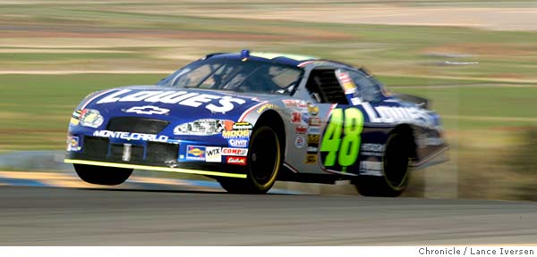 NASCAR AT INFINEON RACEWAY / Definitely qualified / Gordon starts from ...