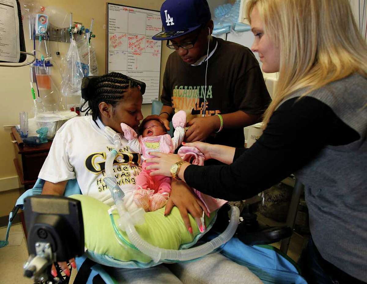 After giving birth, a paralyzed teen finds hope in newborn