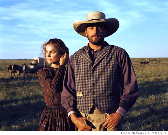 Westward ho hum -- 'Into the West' ain't no 'Deadwood,' pardner