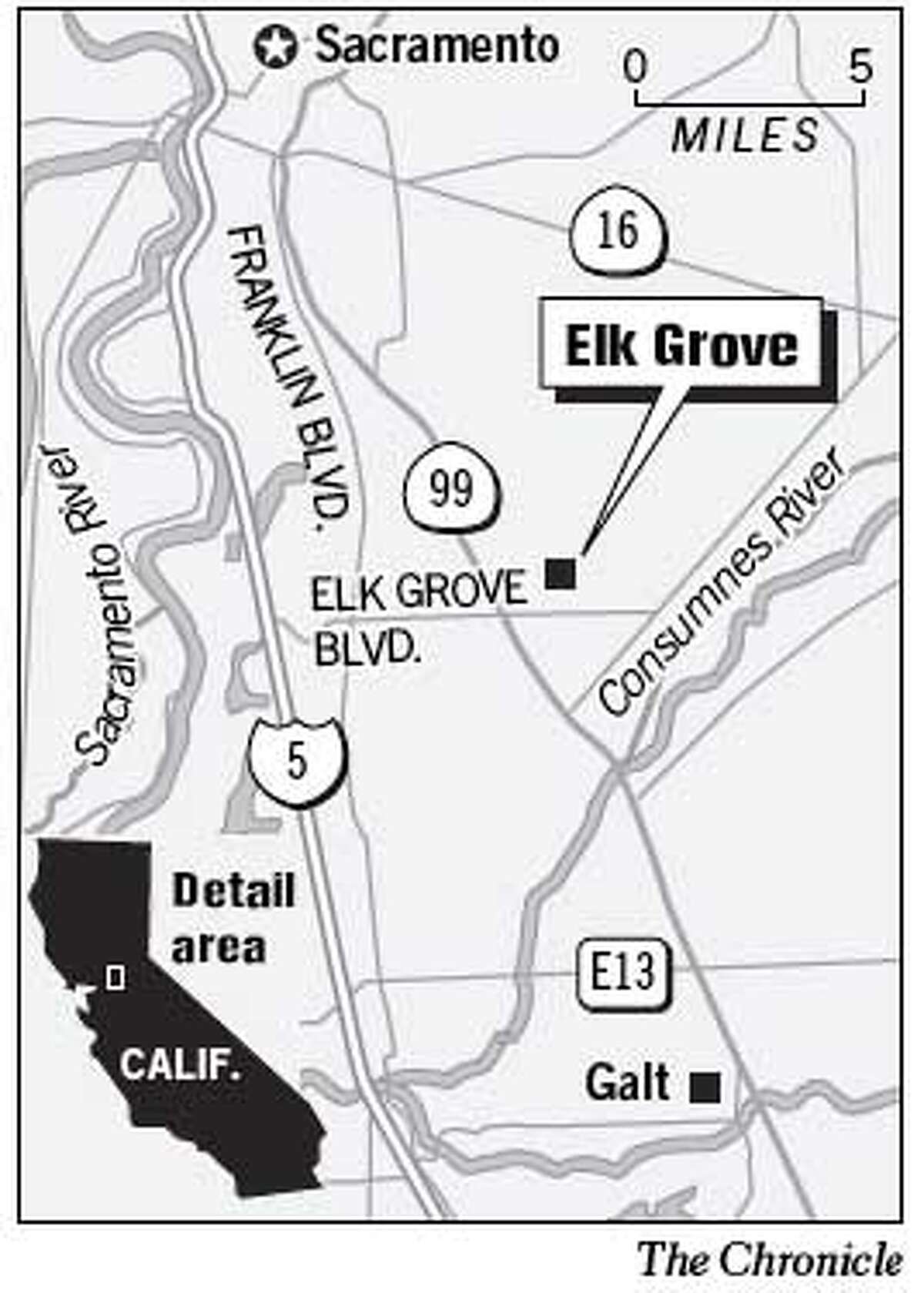 elk grove high school map