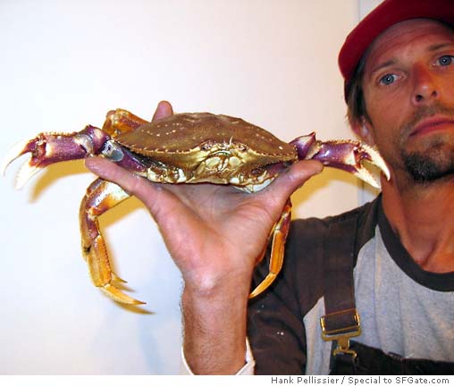 Way to go, David! 🦀🎉 Catching those Dungeness crabs at Pacifica Pier with  our Vivid Snares 9oz crab snare as part of his arsenal! T