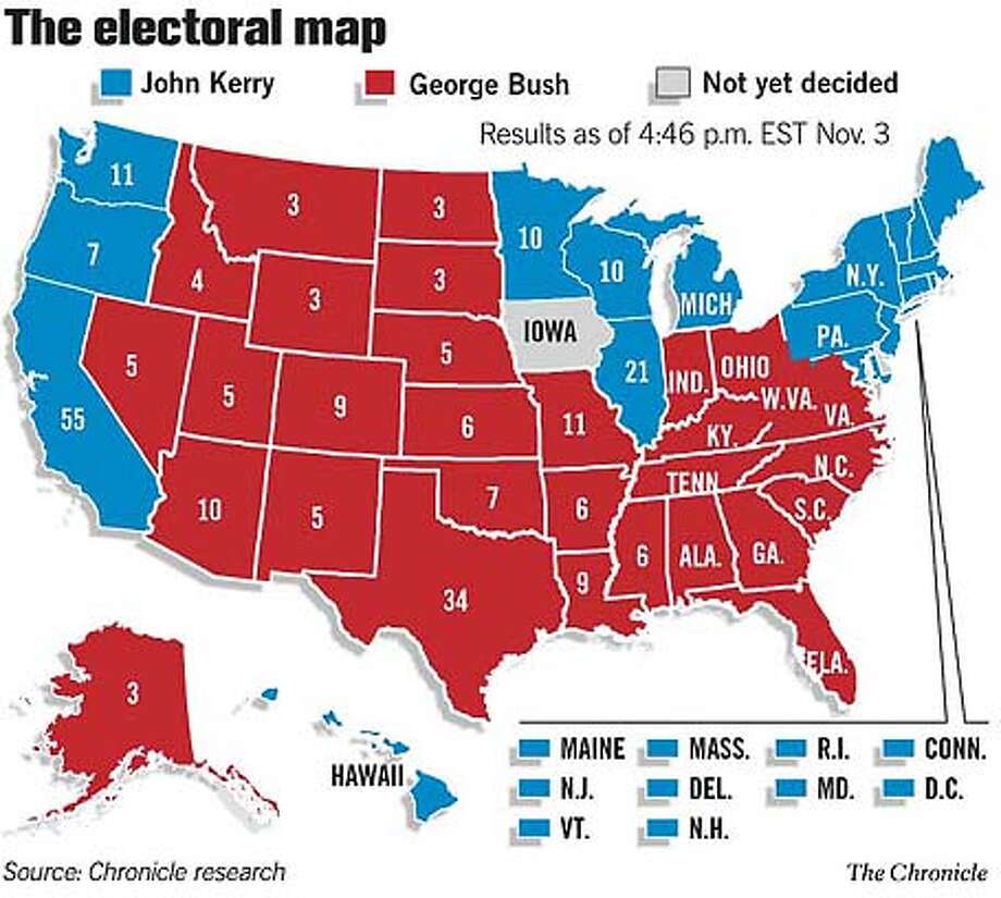 The electoral vote - SFGate