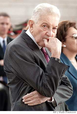 EZER WEIZMAN 1924_2005 / Former Israeli president, peacemaker / Ex ... photo pic