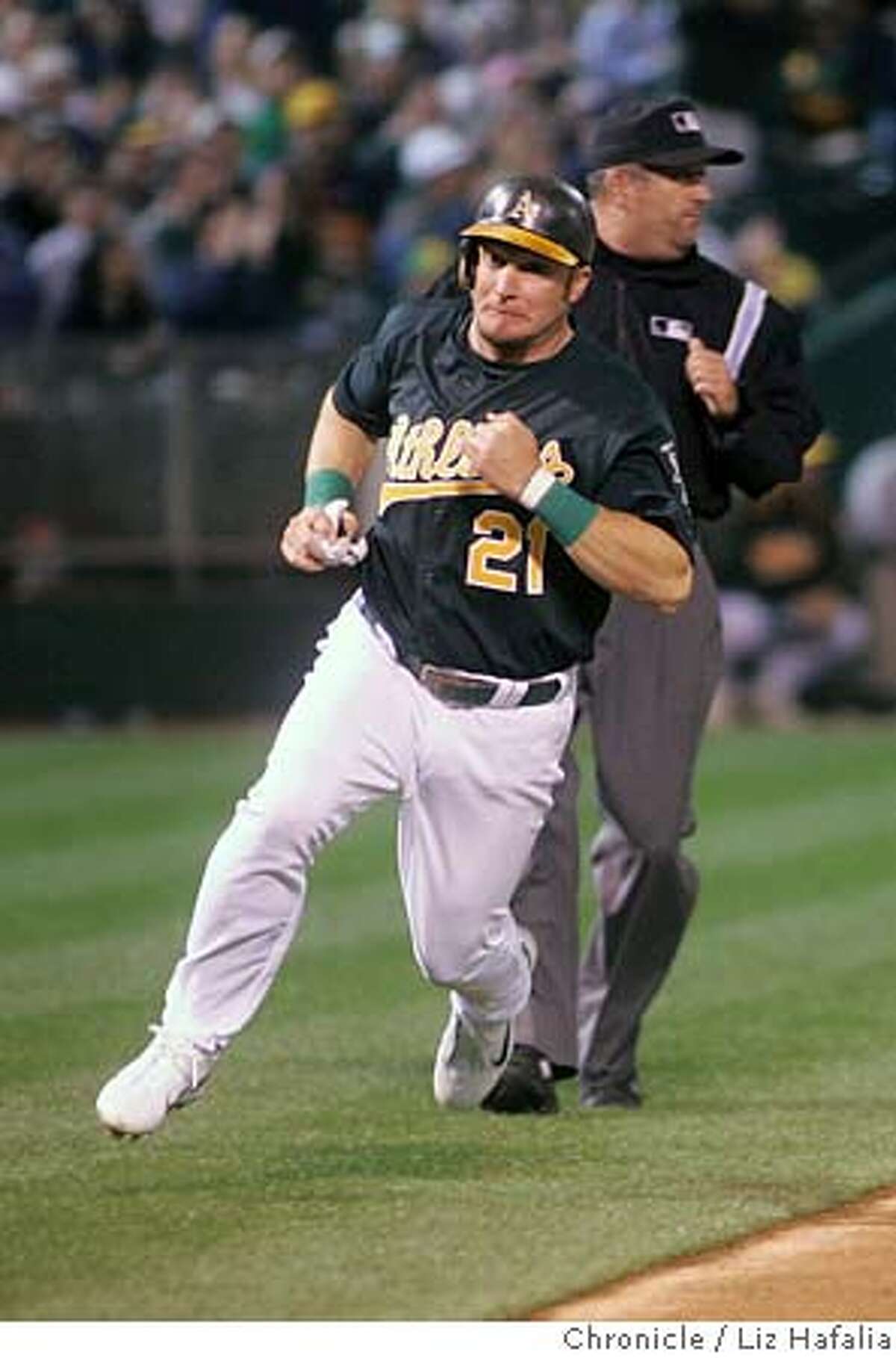 Oakland Athletics - Looks like Barry Zito is celebrating the