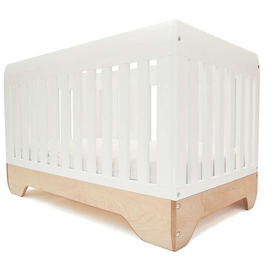 Modern Cribs Echo Crib Nurseryworks Loom Sfgate