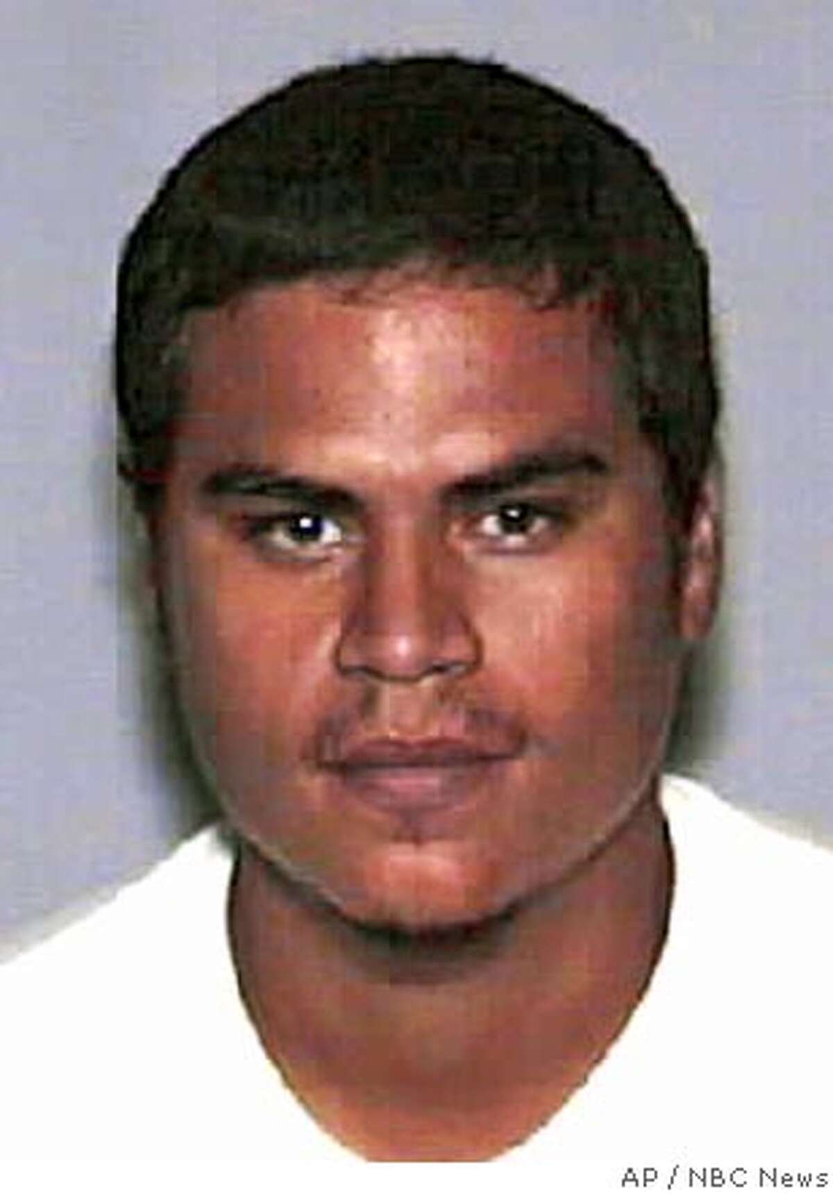 ** FILE ** Jose Padilla is shown in this undated photo. The Supreme Court agreed Friday, Feb. 20 2004. A federal judge will hear arguments Wednesday, Jan. 5, 2005, on whether the government can continue to hold Padilla, an accused terrorist and enemy combatant, without charges. Padilla, who was arrested in Chicago in 2002 as he was entering the country, has not been charged with a crime. The federal government alleges he was part of an al-Qaida plot to detonate a radiological "dirty bomb" in the UnitedStates. (AP Photo/NBC News, File) Ran on: 01-13-2005 Jose Padilla Ran on: 01-13-2005 Jose Padilla MANDATORY CREDIT/ONLINE OUT// /UNDATED FILE PHOTO