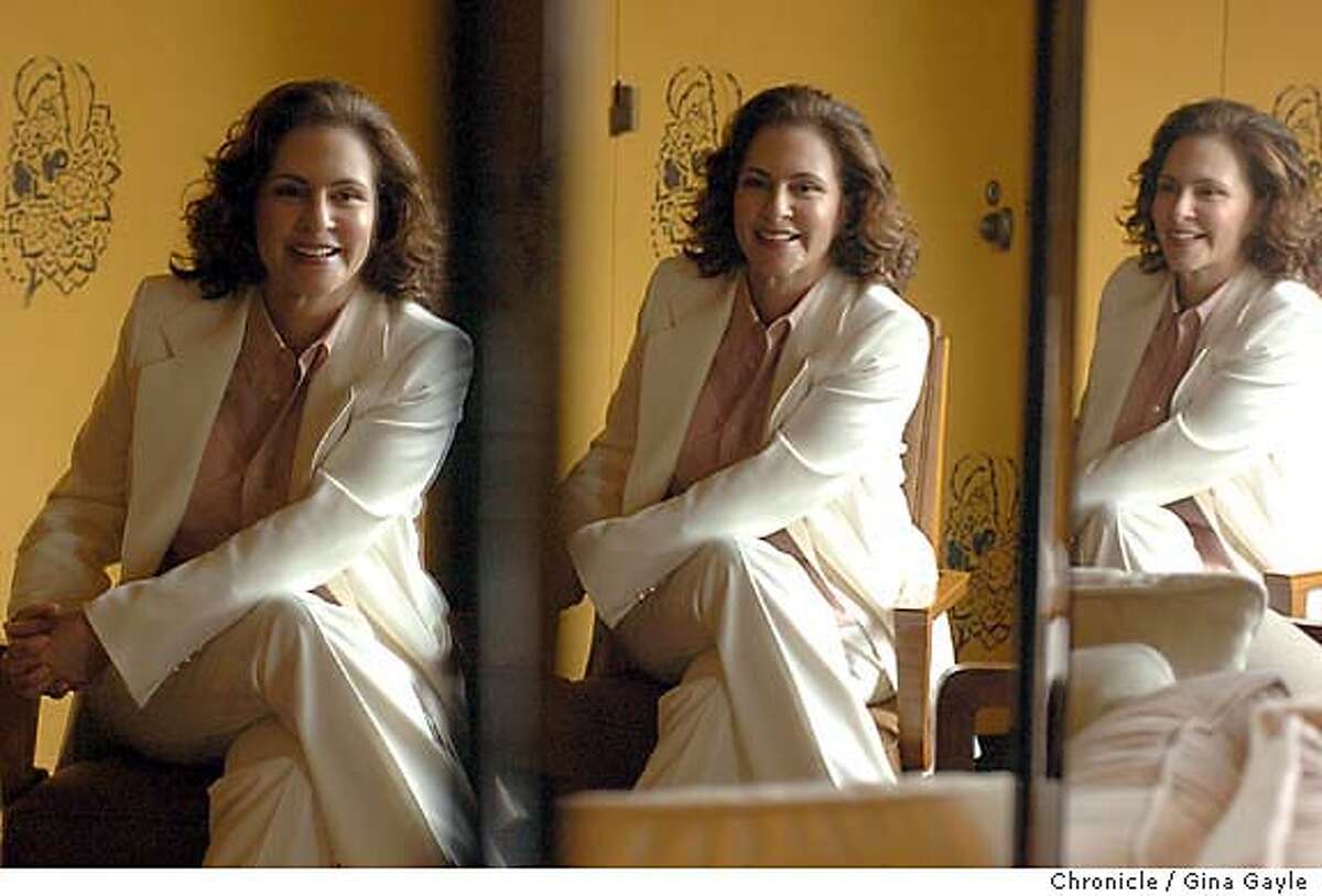 Dr. Peggy Drexler, author of the book "Raising Boys Without Men", sits in her Fifth Avenue office in New York City on Friday, August 19, 2005. (Photo/Gina Gayle) SLUG: