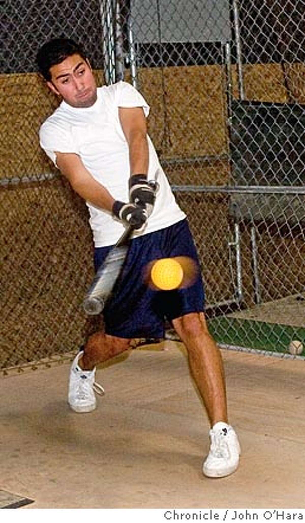 Batting cage owner scores win in Petaluma / Love of the swing and