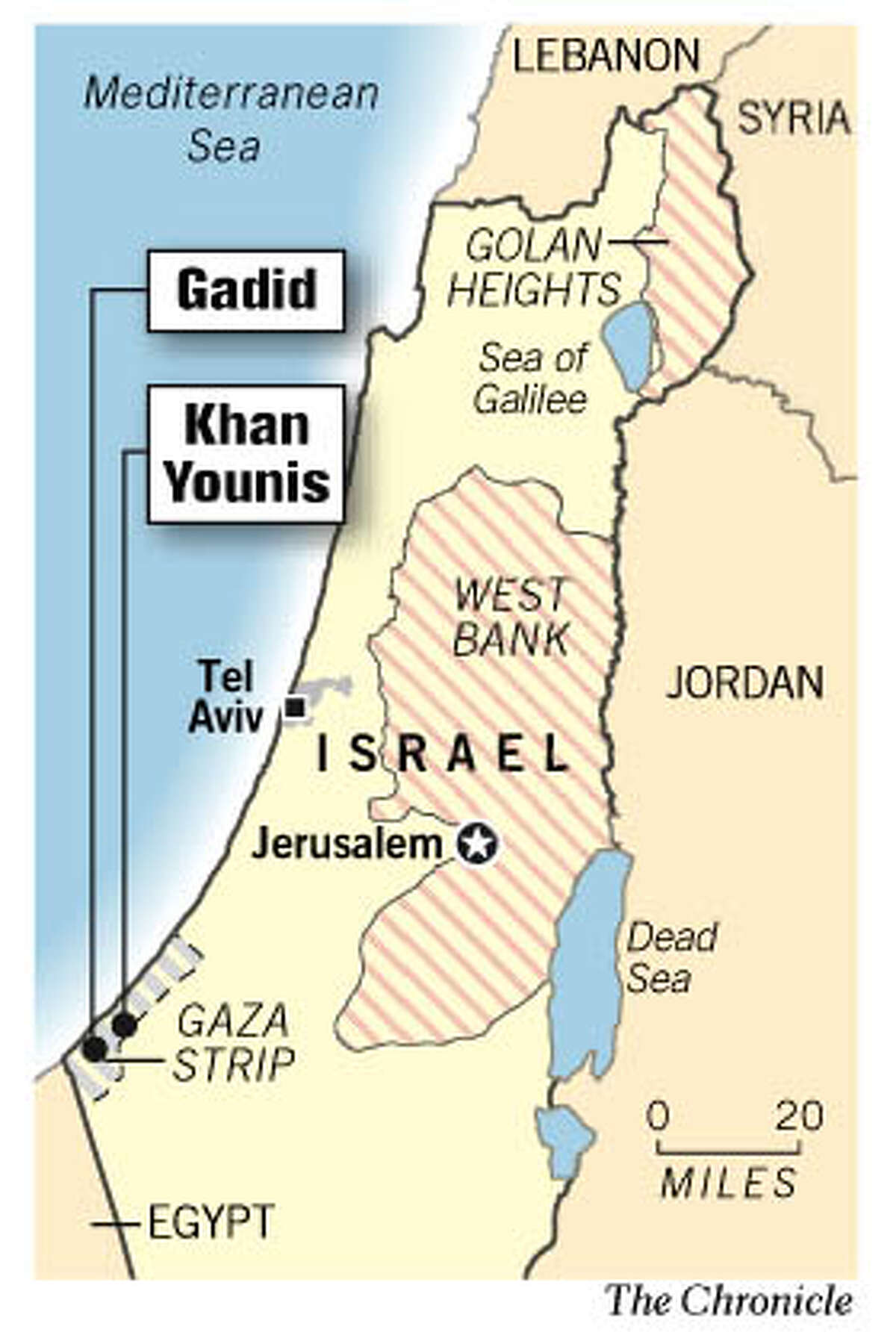 THE DISENGAGEMENT / 'When they leave, we live' / Palestinians have yet ...