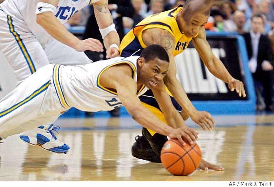 Pac 10 Men S Basketball Leveled In L A Cal Bruins Take Charge In 2nd Half Sfgate