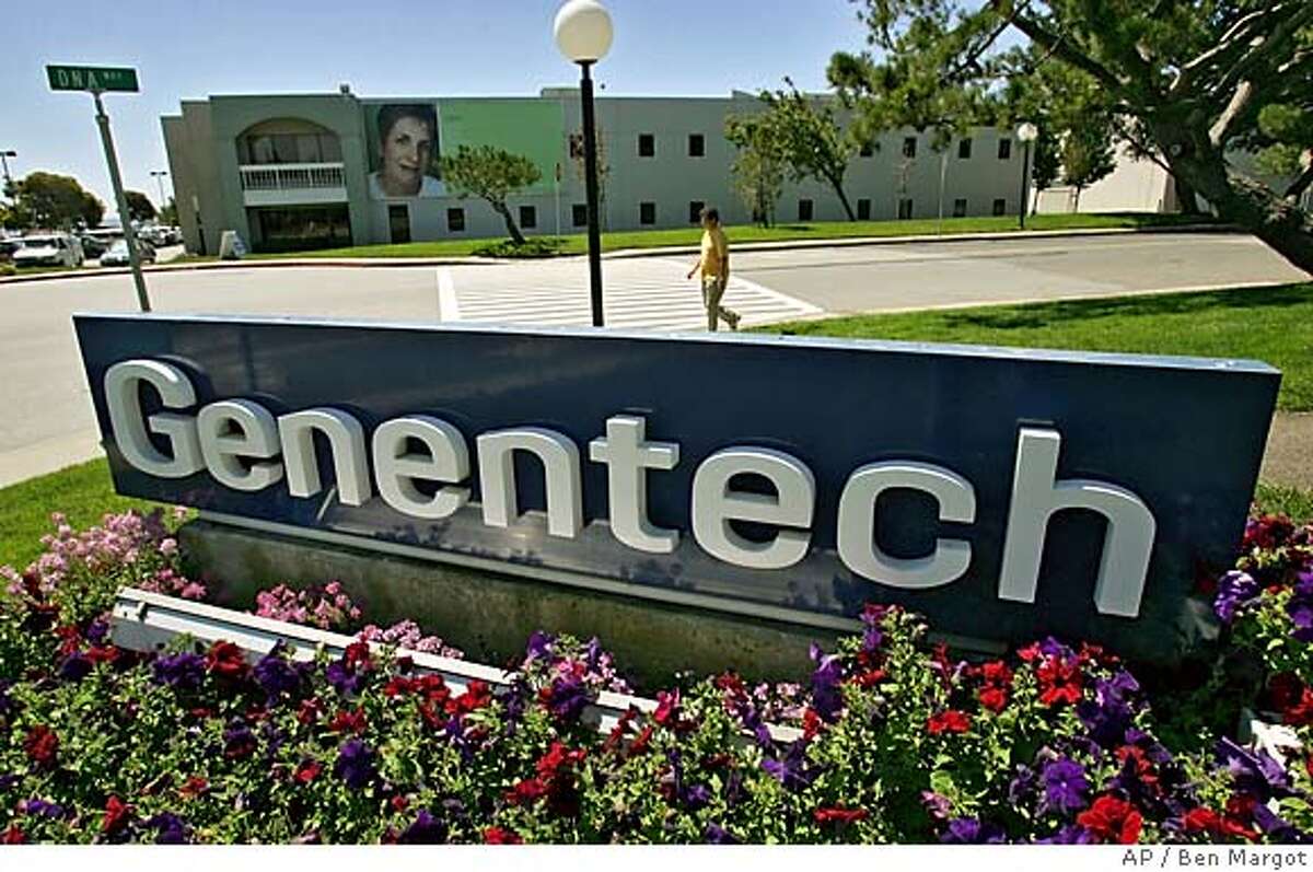 Genentech profit rockets 73 / Biotech firm sees big rise in revenue