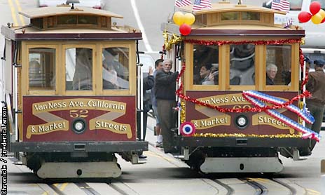 Cable car line turns 125 / S.F. celebrates birthday of workhorses of ...