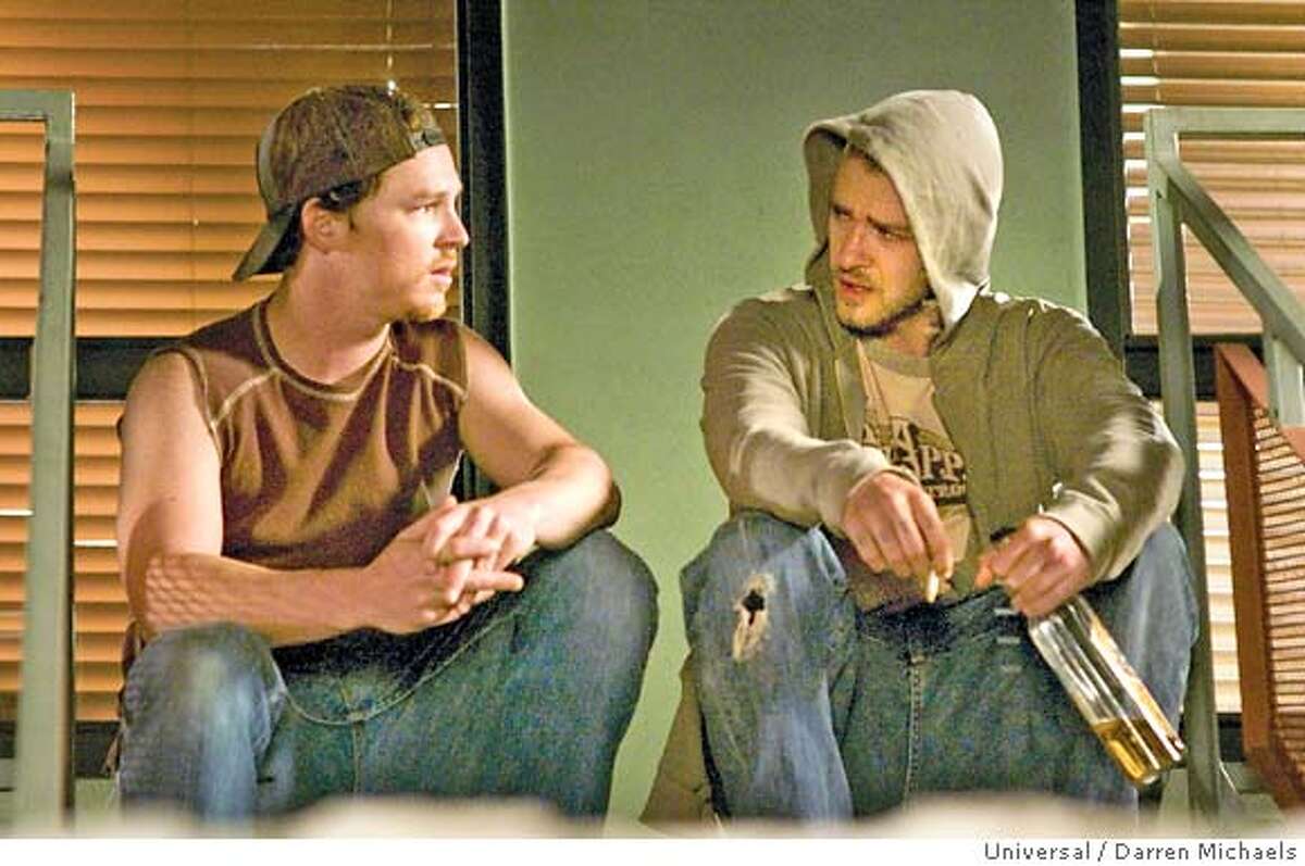 REVIEW / Timberlake shows he's got a future in acting in uneven 'Alpha Dog'