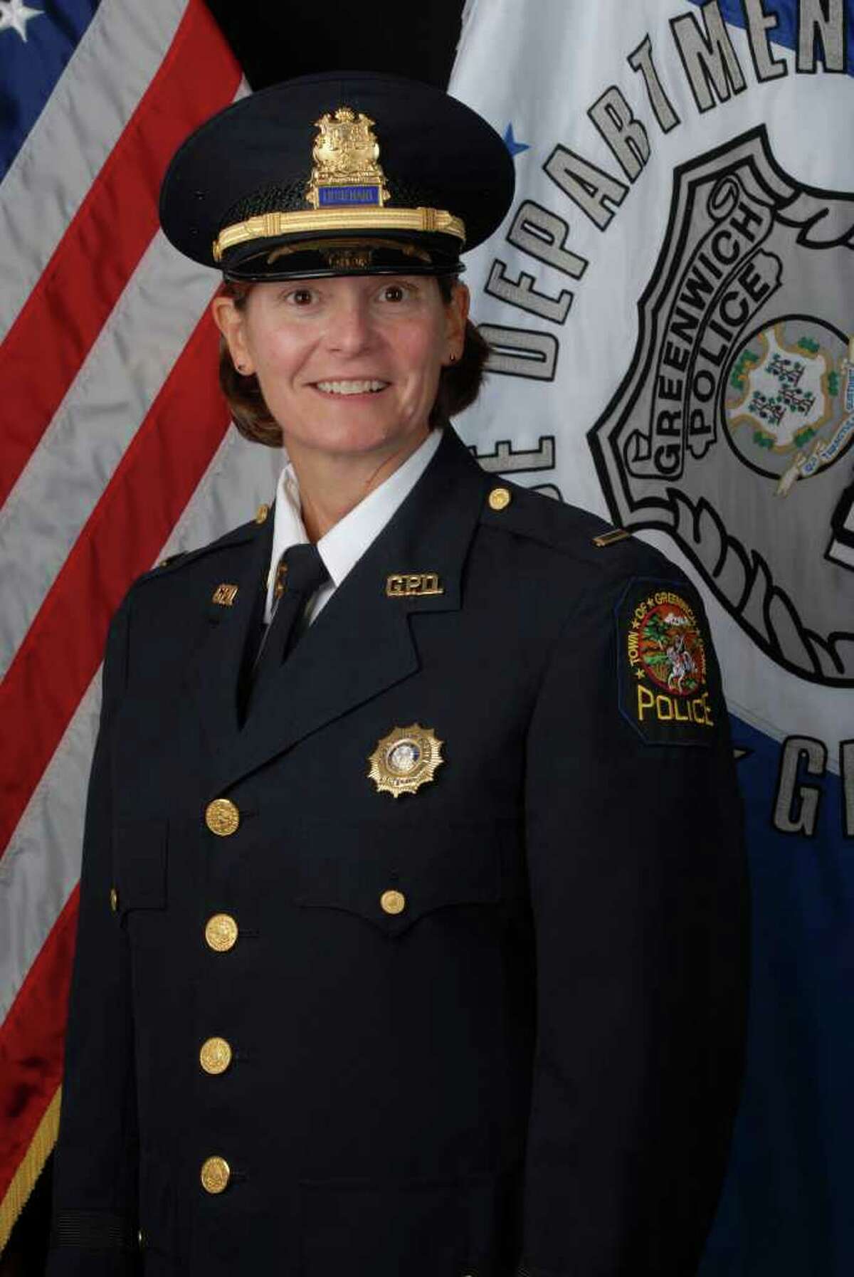 Greenwich Police Lt. Pamela D. Gustovich will be sworn in as captain Jan. 24.