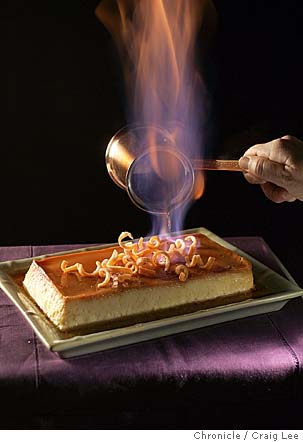 Cointreau flambé baked alaska raymond blanc © www.ice-cream-magazine.com |  ice cream magazines