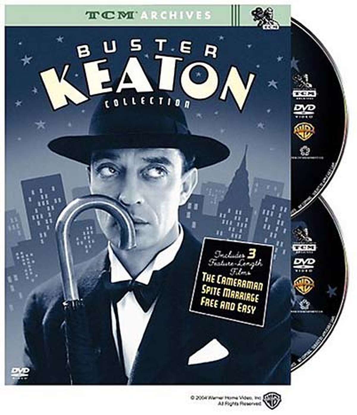DVD cover art for "Buster Keaton Collection". Datebook#Datebook#SundayDateBook#12-12-2004#ALL#Advance##0422491655