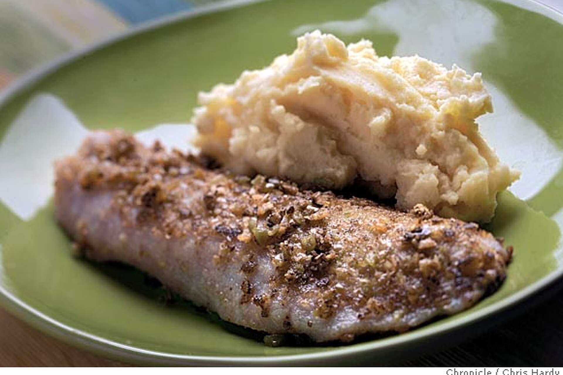 Wasabi-crusted fish will wow taste buds
