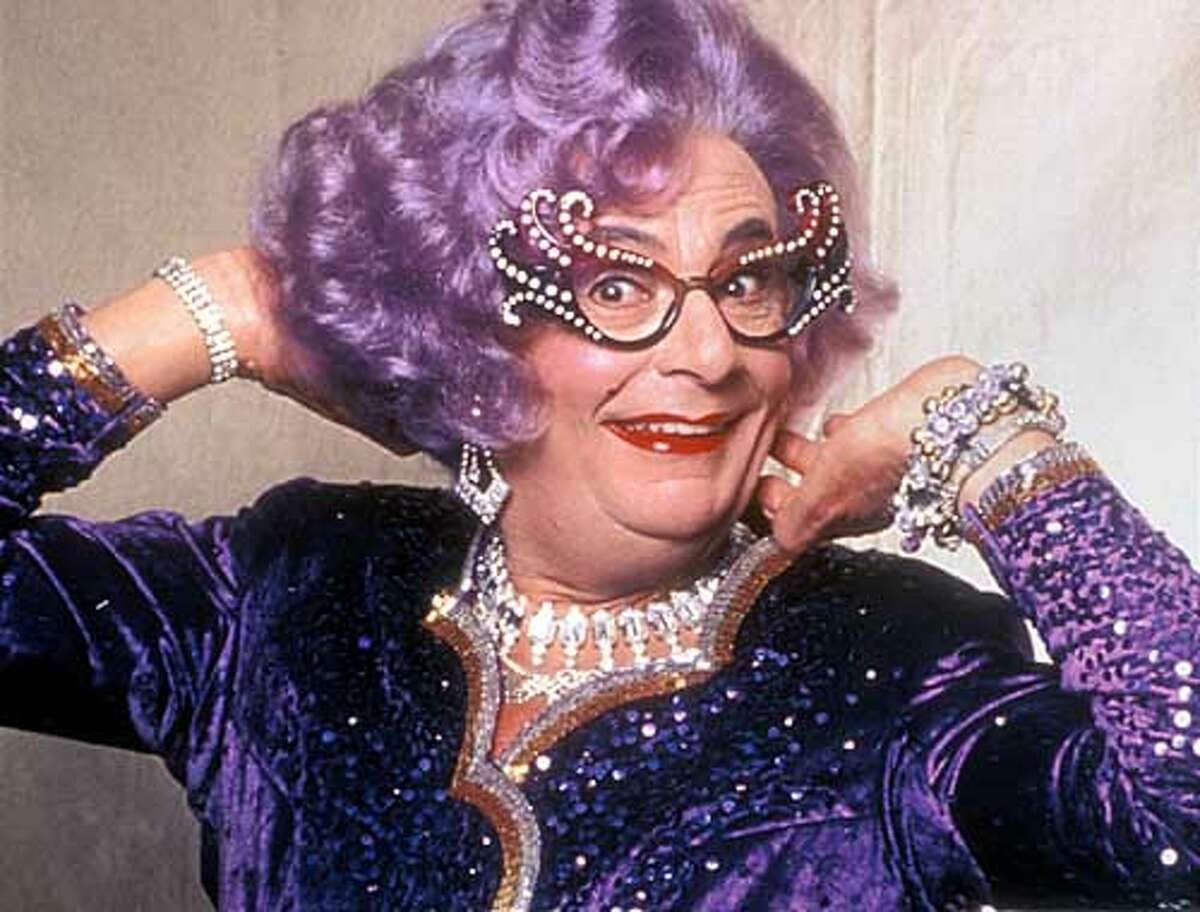 All's well, possums -- Dame Edna is back / Barry Humphries' purple ...