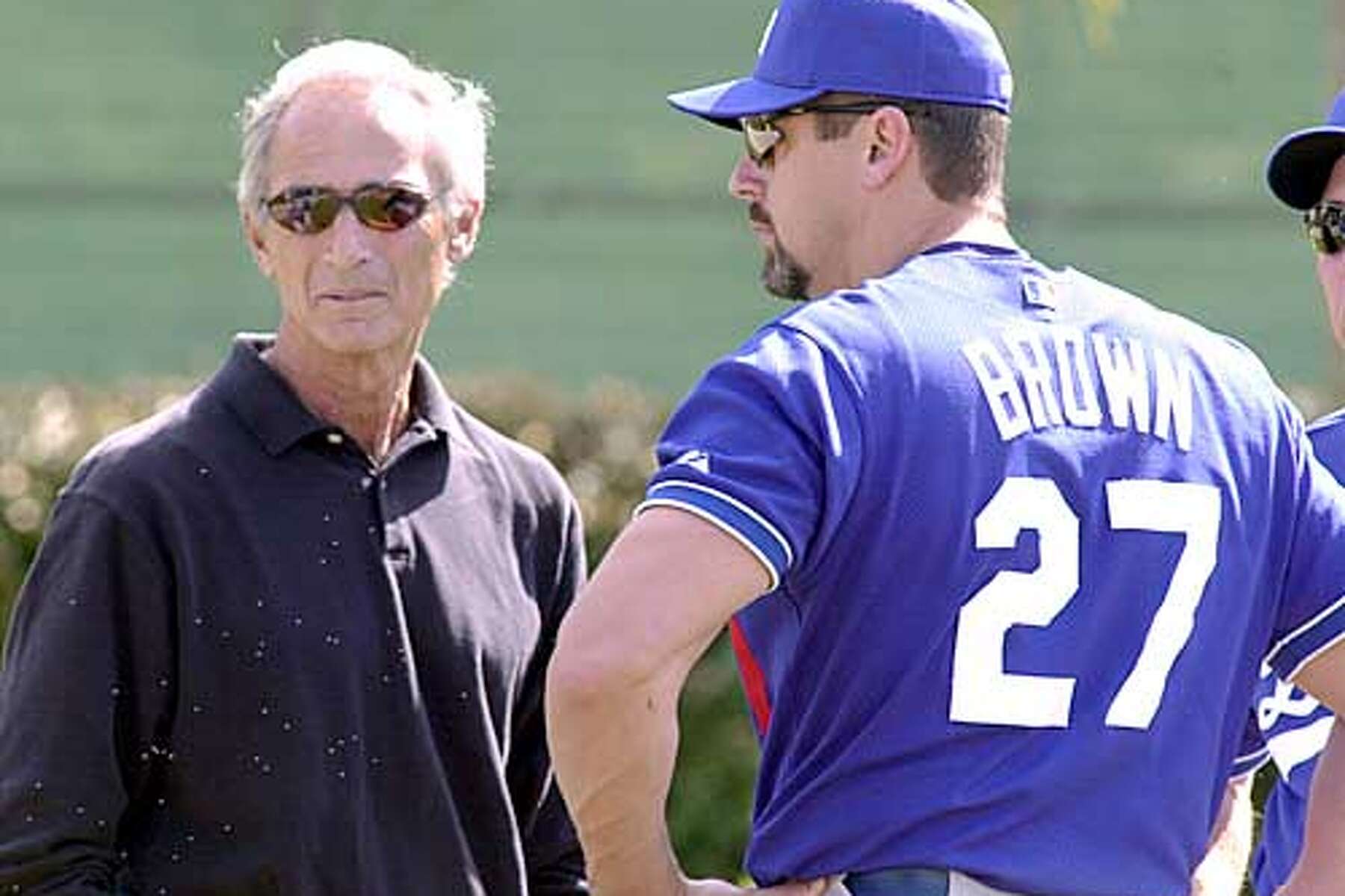 Sandy Koufax visits Dodgers Spring Training