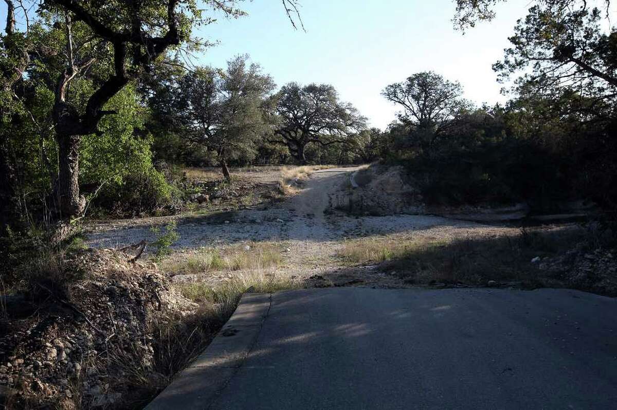 Clearwater Ranch is located within a flood plain. This bridge on the property washed out during flooding in 2007.