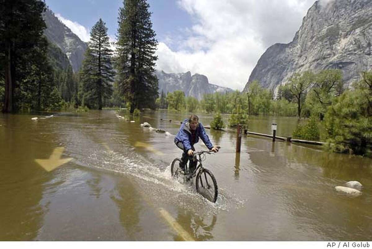 Yosemite’s Merced River threatens to spill its banks