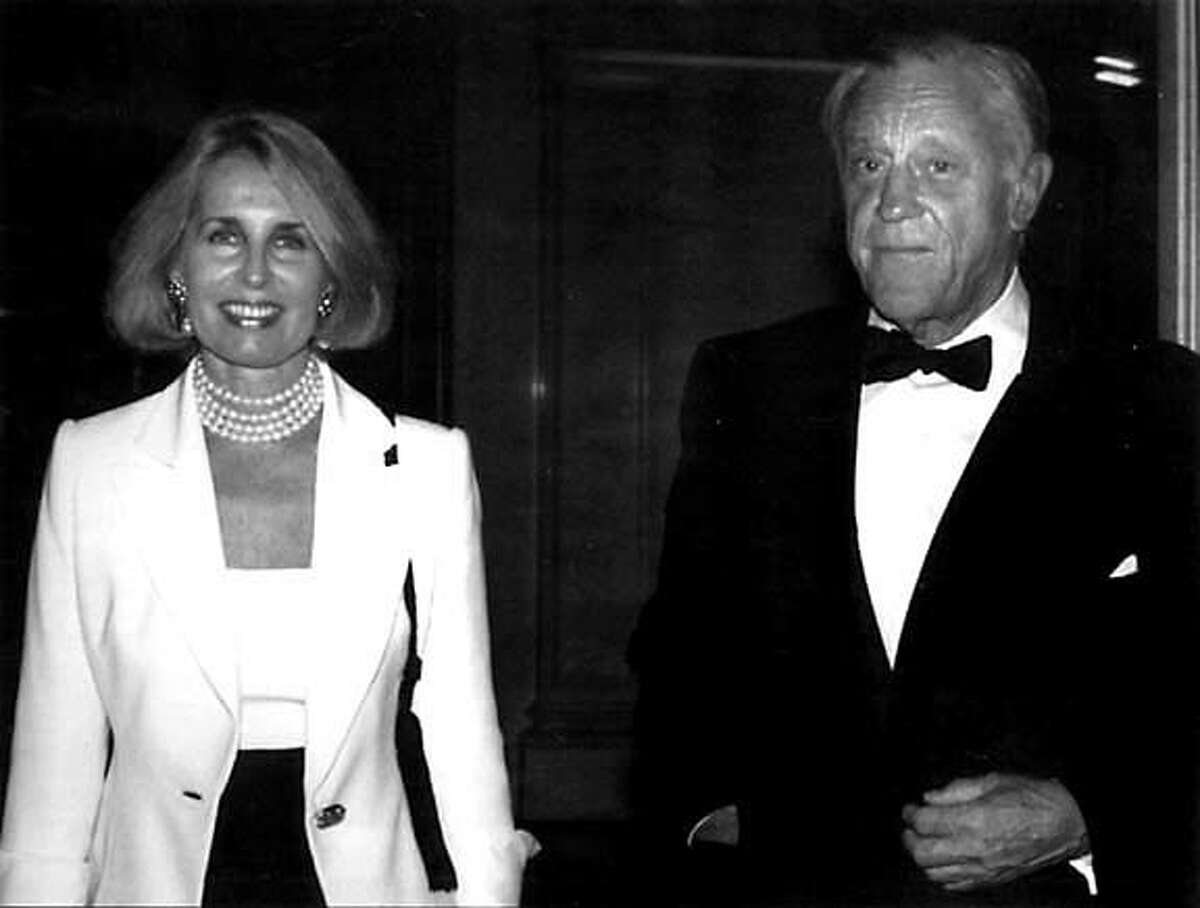 Sally Quinn and Ben Bradlee attend a Library of Congress gala in 1997. (The bicentennial was in 2000, but the 1997 event was the first of several that would be held over the next three years). Photo for the Library of Congress by N. Alicia Byers