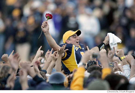107TH BIG GAME Cal 41 Stanford 6 Rushing Toward Roses Another Big Game May Await Bears