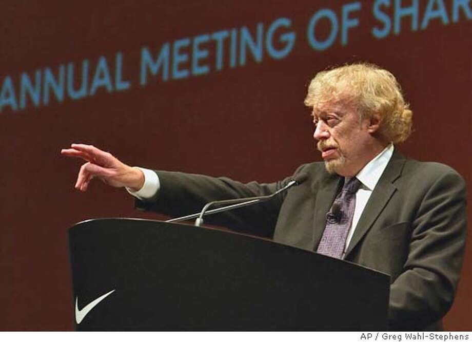 Nike's founder stepping down / Phil Knight spent 32 years in charge of
