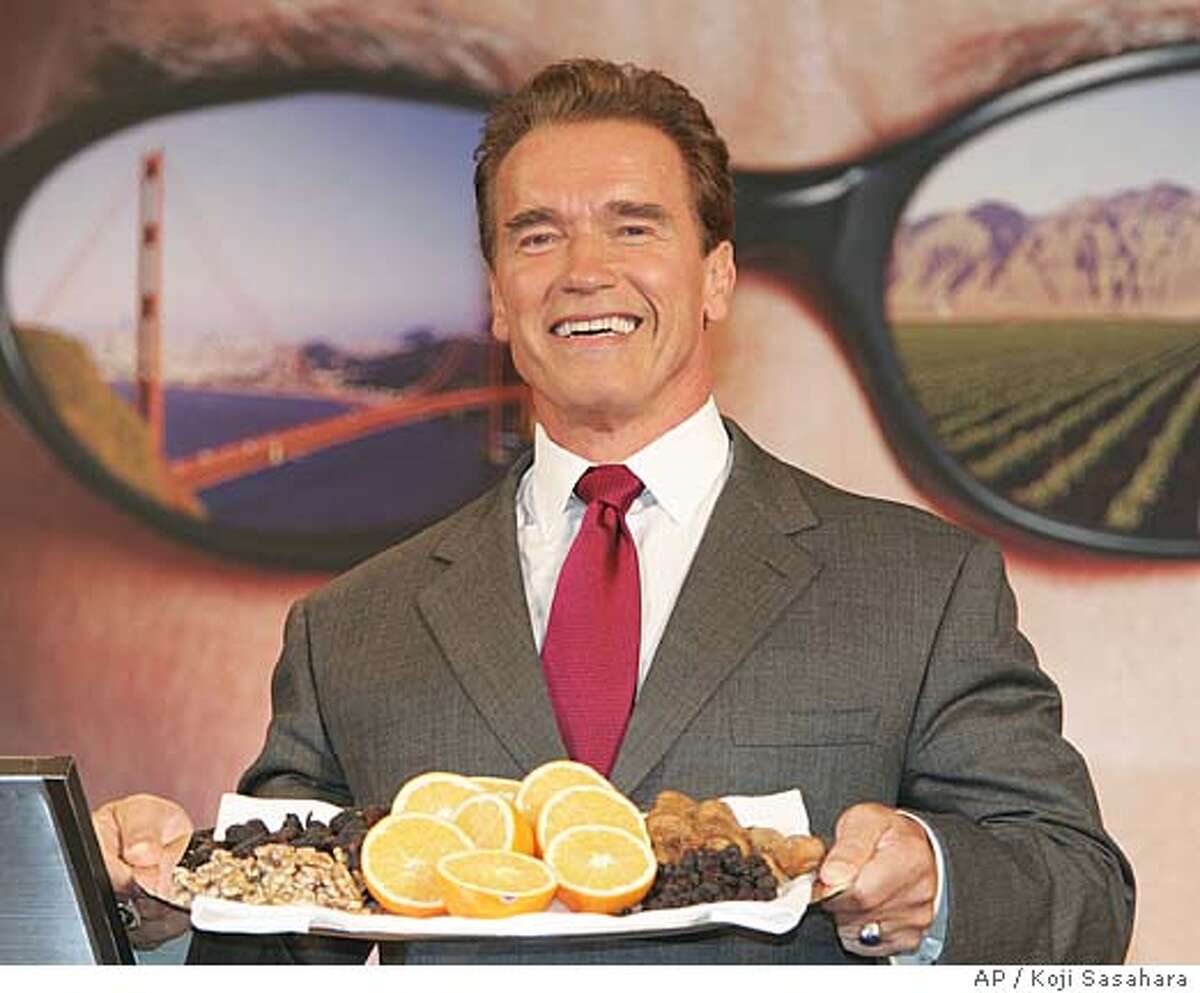 Schwarzenegger wows Japan / Governor takes show on road to lure