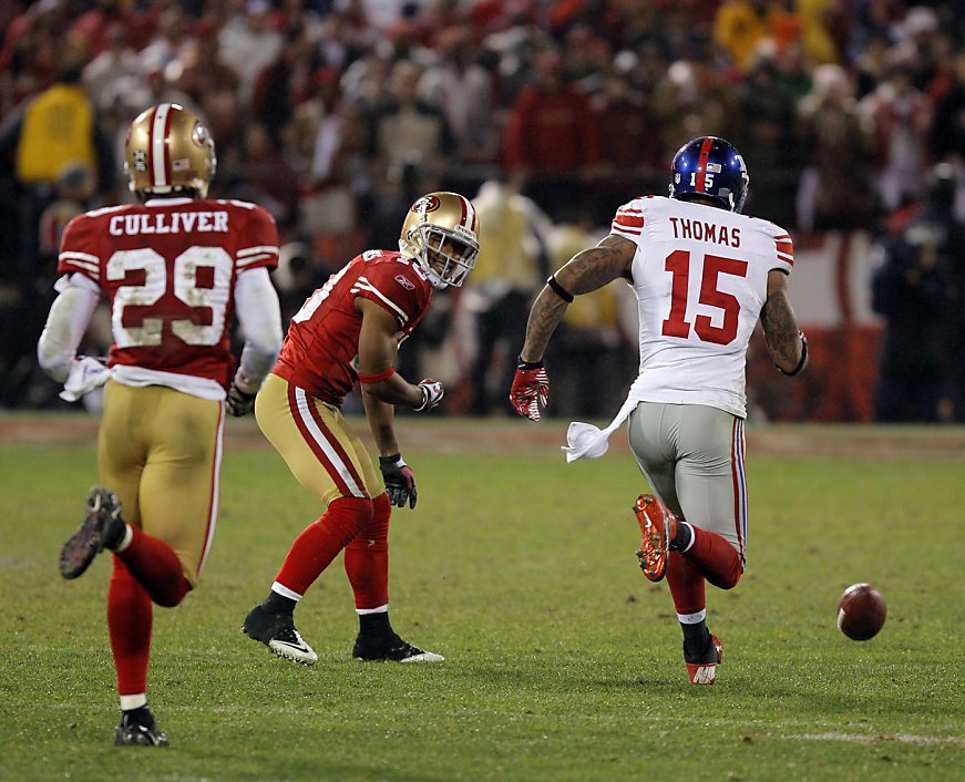 San Francisco 49ers punt returner Kyle Williams' pair of miscues leads to  happy return to Super Bowl for NY Giants – New York Daily News