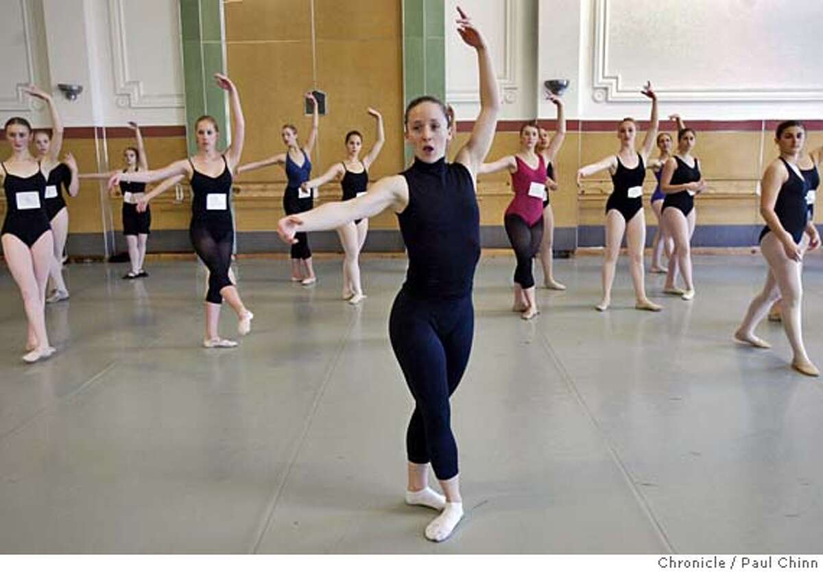 audition_066_pc.jpg Lines Ballet school director Layla Amis leads the students through a dance routine. Auditions were held for dancers aged 13-21 for Alonzo King's Lines Ballet Summer Pre-Professional Program on 4/16/05 in San Francisco, CA. PAUL CHINN/The Chronicle MANDATORY CREDIT FOR PHOTOG AND S.F. CHRONICLE/ - MAGS OUT