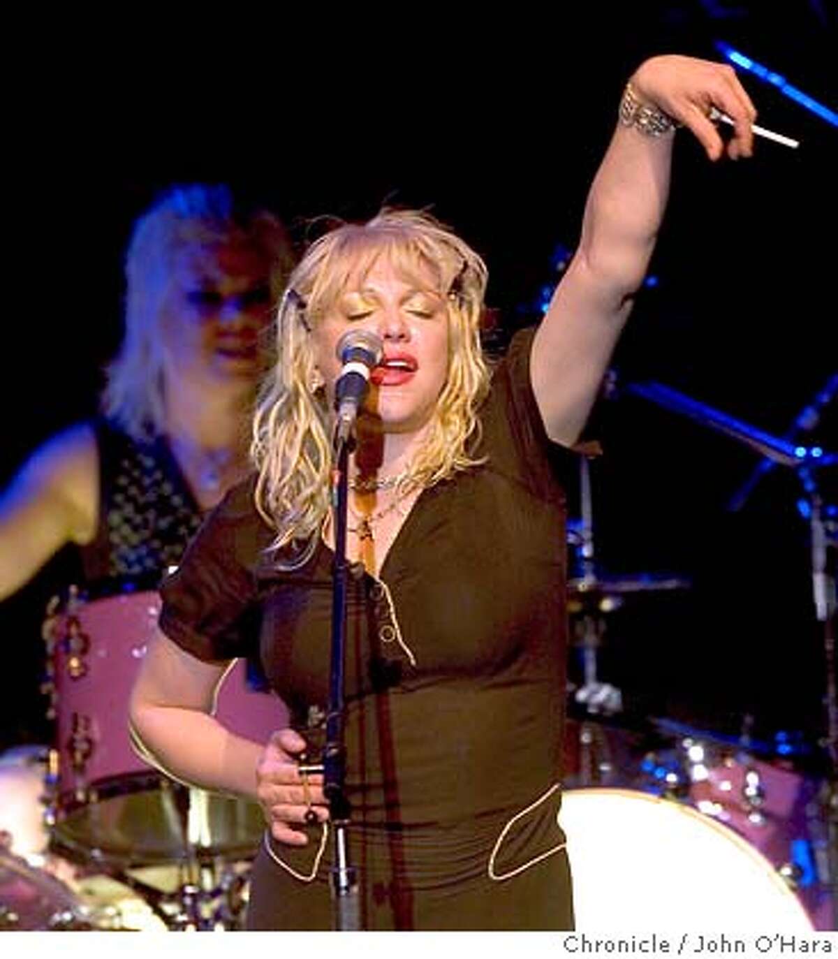Fillmore Auditorium, 1805 Geary Blvd. San Francisco,CA. Courtney Love, in performance