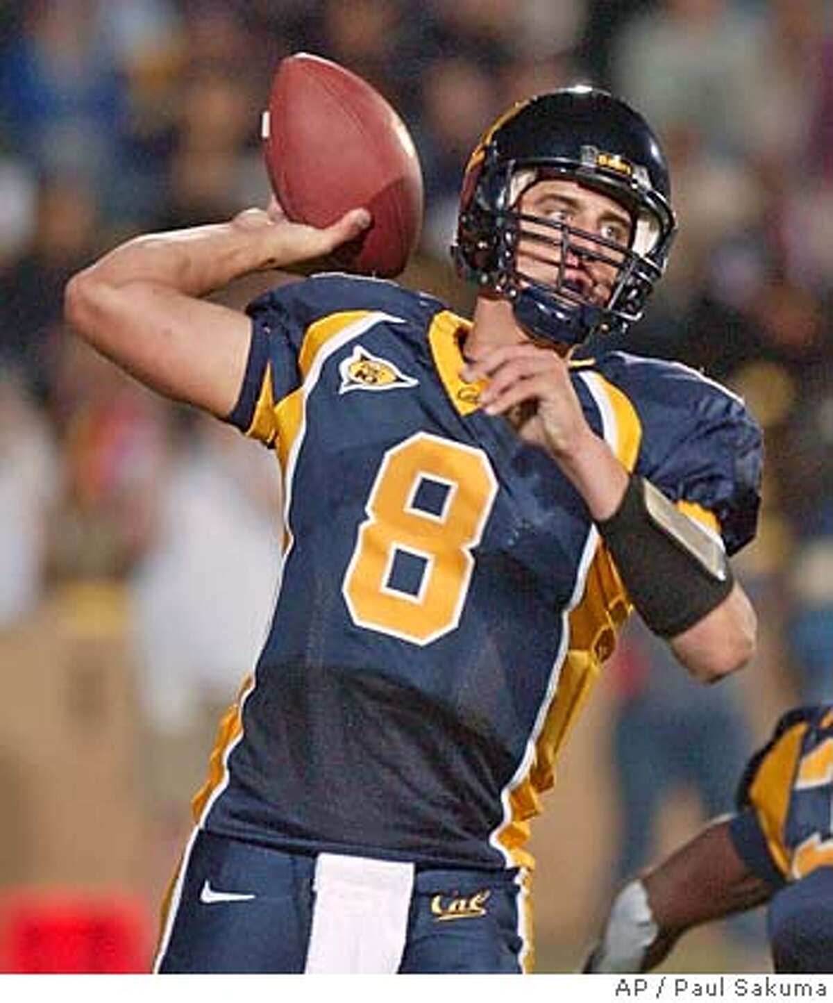 Cal QB a real pro / Superefficient passer on pace to establish records