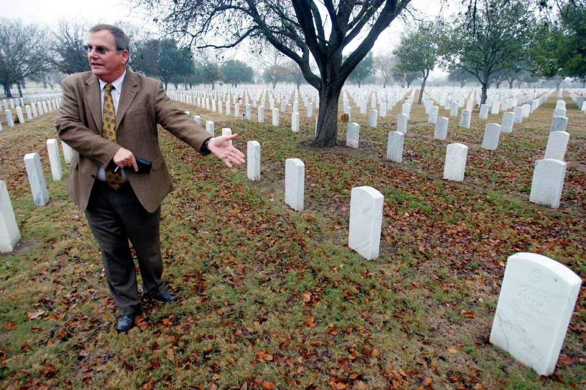 Pete Young, Fort Sam Houston National Cemetery’s assistant director, said that last summer, a foreman suspected one row of markers was incorrect while using a new map of the grounds to conduct an audit. Young said, “When this (problem with mismarked graves) got brought to me I’m like, ‘Oh, Lord.’” The location of the affected graves has not been made public.