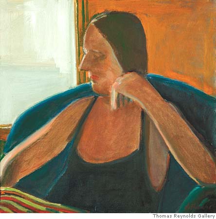 1950s artist promising enjoys success indigo mood later half century
