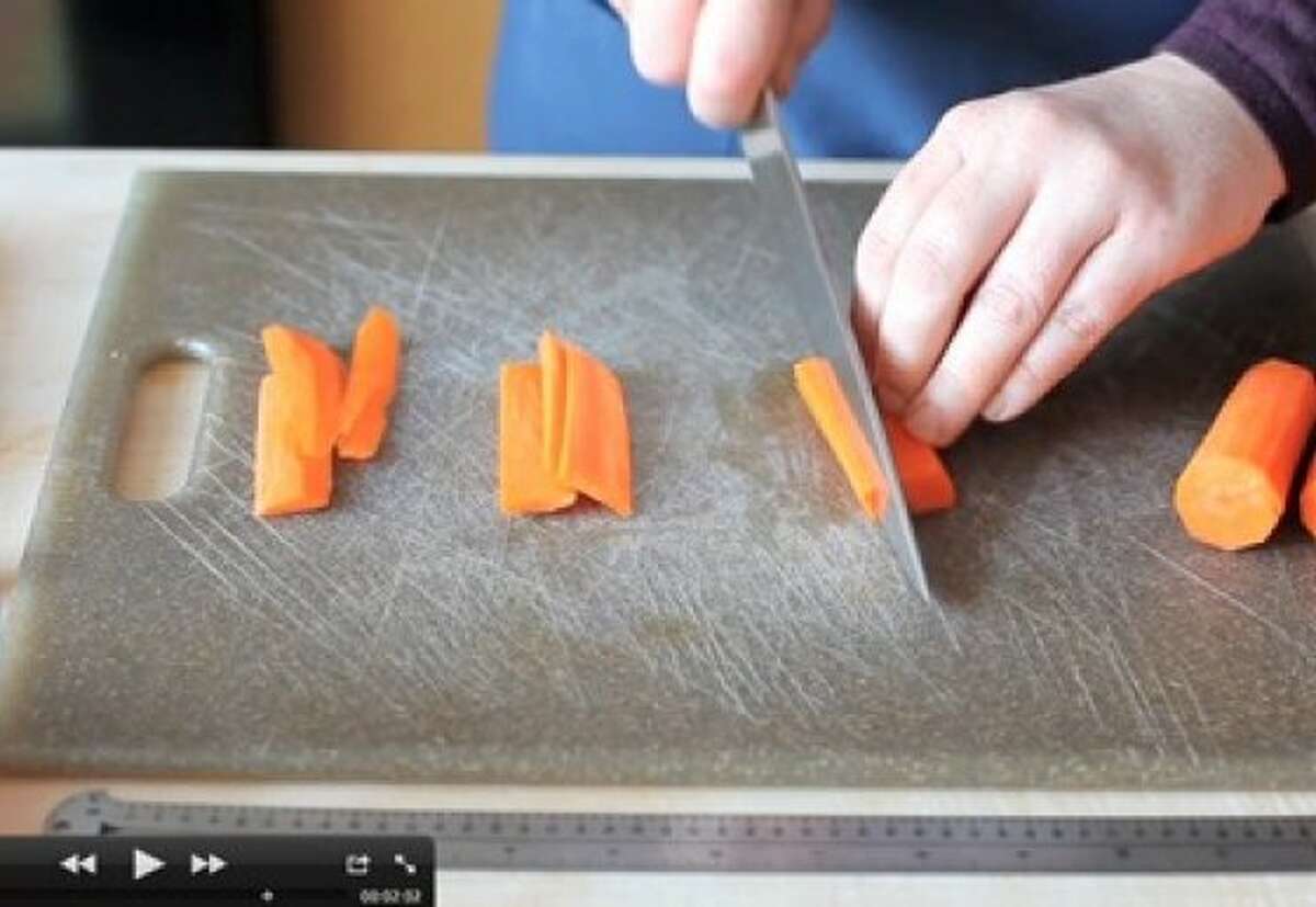 Kitchen Basics How to julienne vegetables