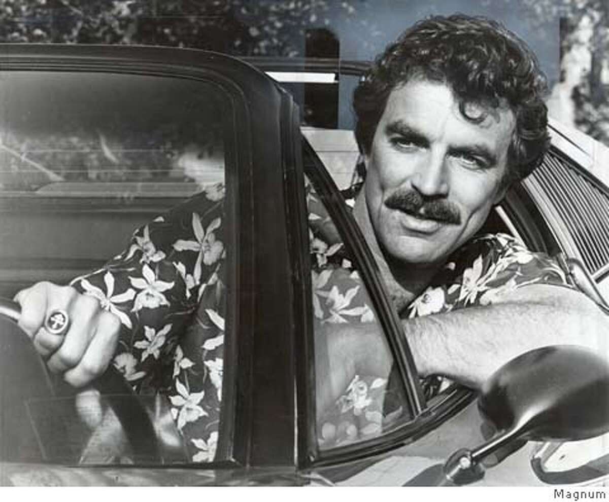 Tom Selleck plays "Magnum:" in the new hit series from CBS...a gift from the Gods for an actor who has known lean times.