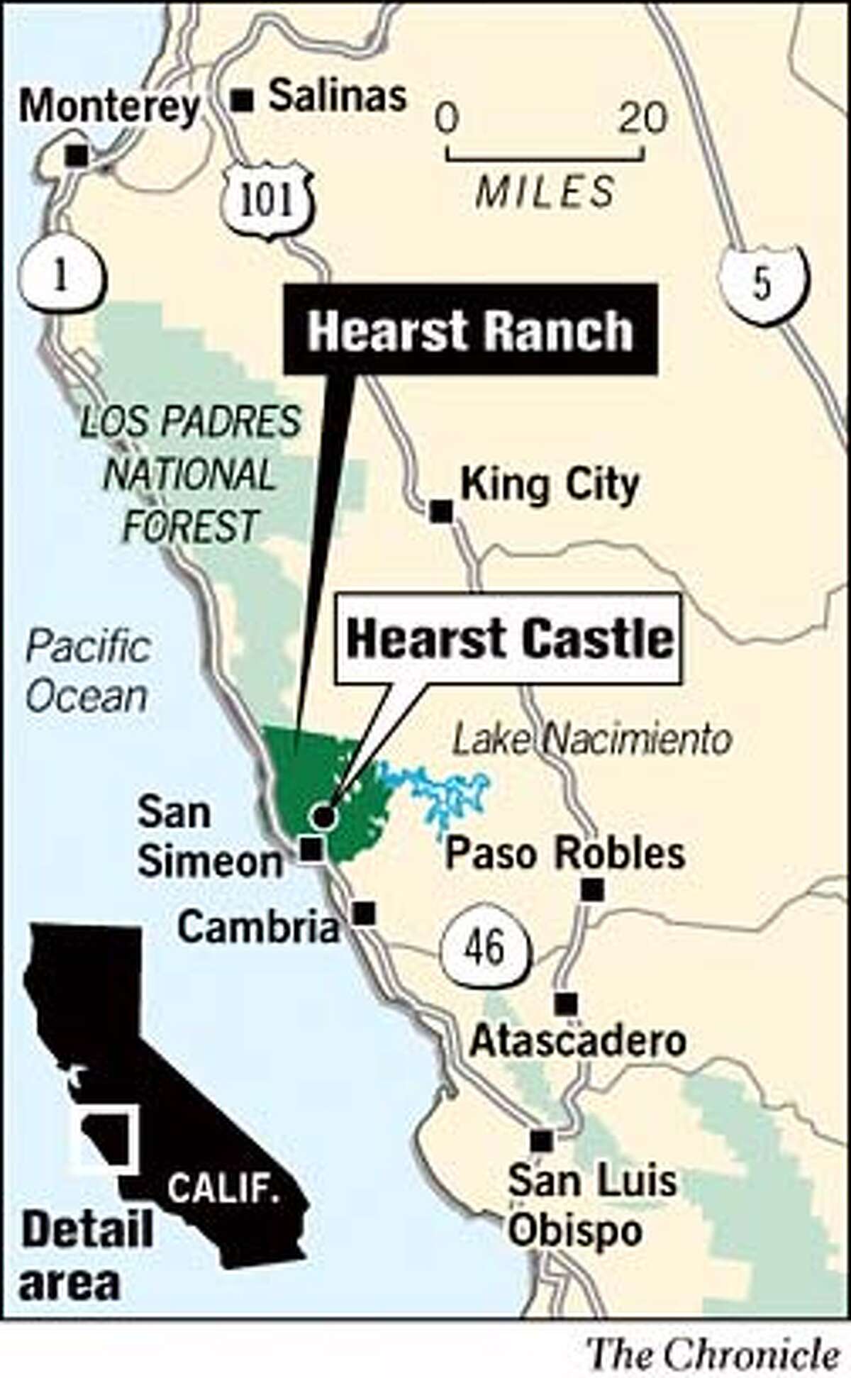 A crucial OK for Hearst land deal / 80,000 coastal acres to be saved