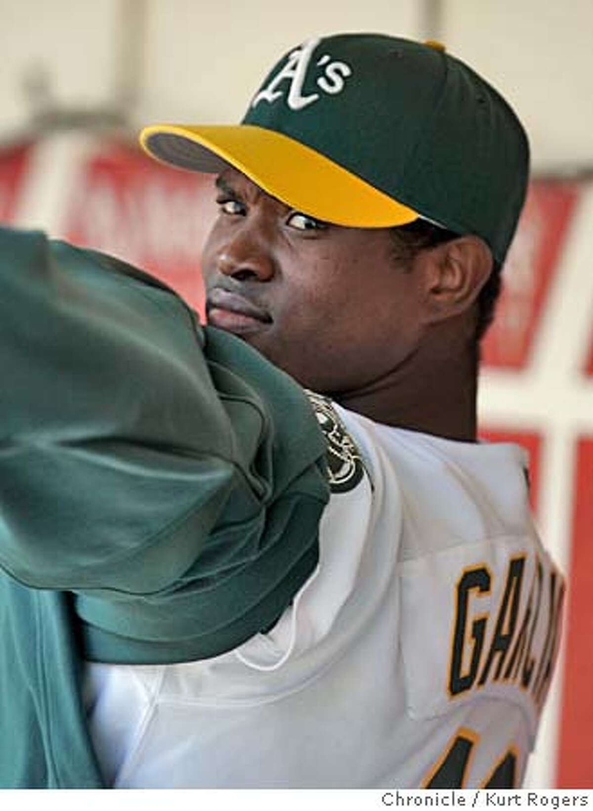 A's Garcia took the fast track to big leagues / Reliever's rise similar to  that of 'K-Rod'