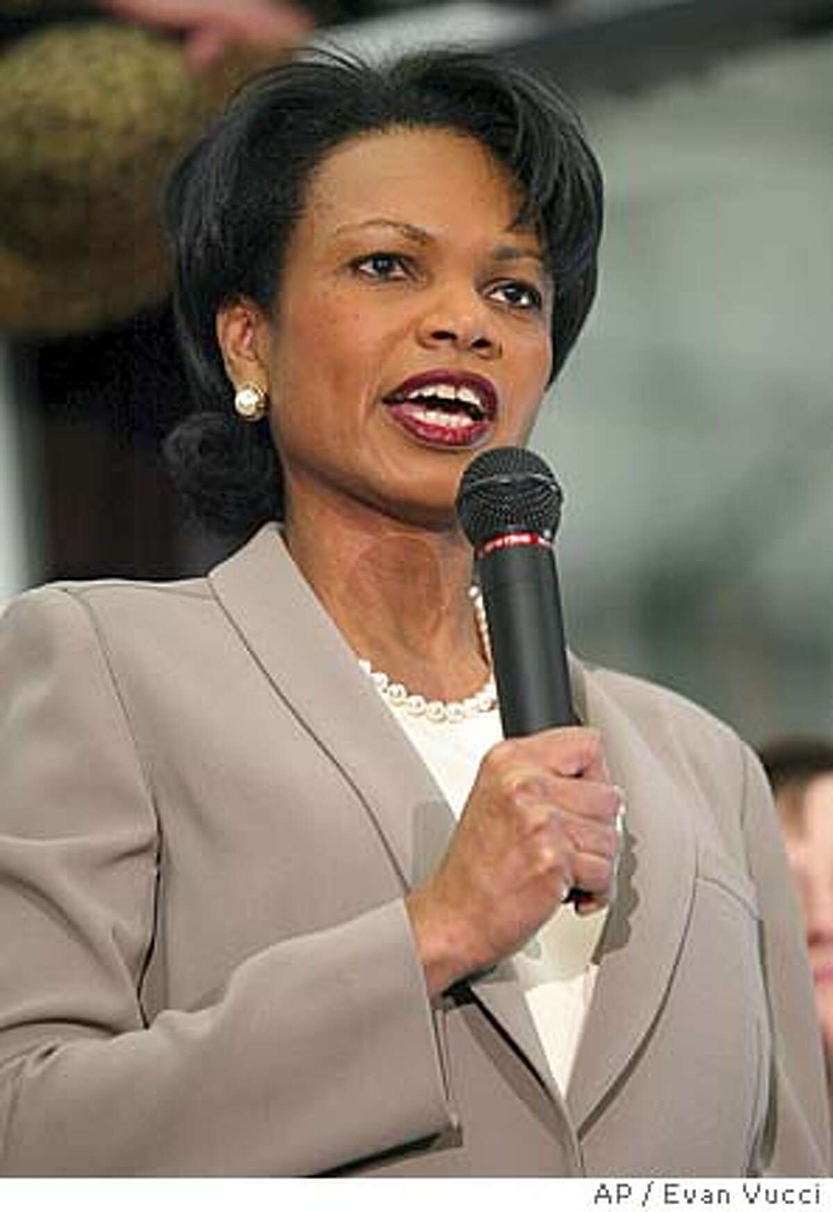 Senate Approves Rice As Top Envoy / Secretary Of State Close To Bush ...