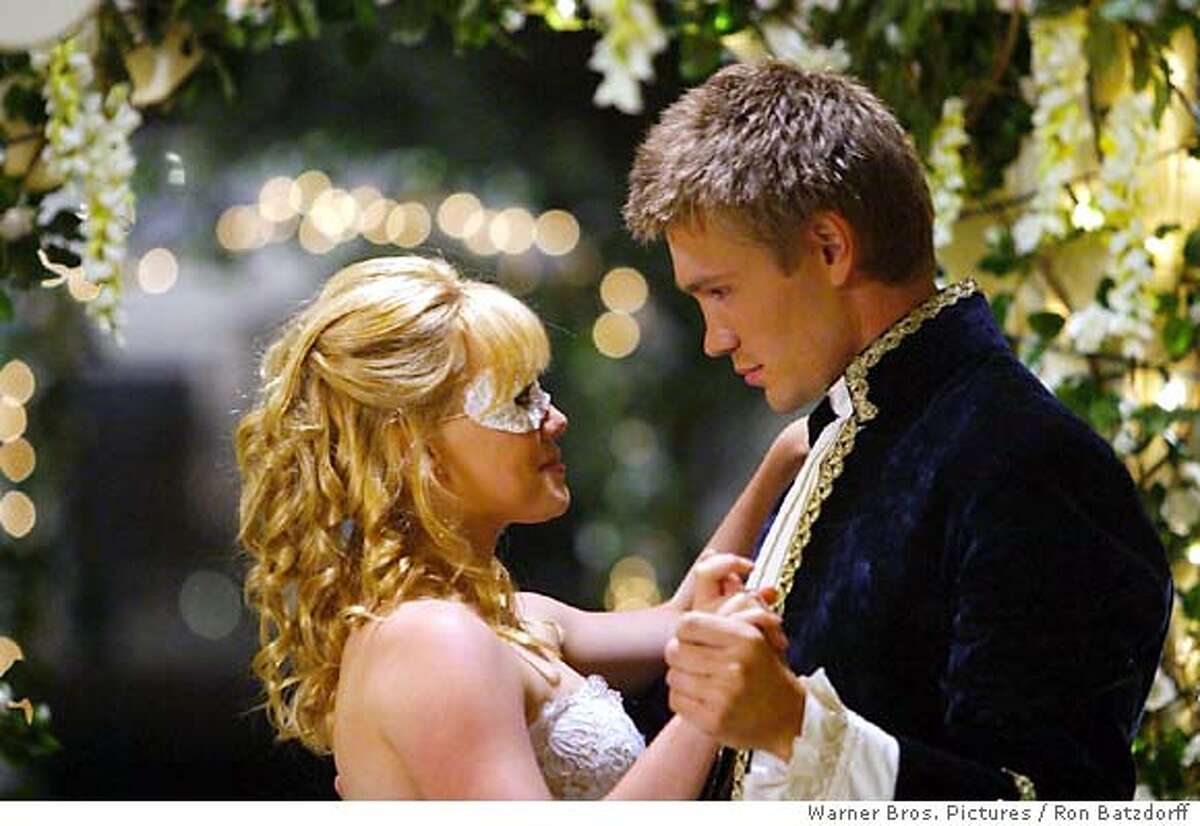 Hillary Duff and Chad Michael Murray in Warner Bros. Pictures' romantic comedy, "A Cinderella Story." (AP Warner Bros. Pictures / Ron Batzdorff)