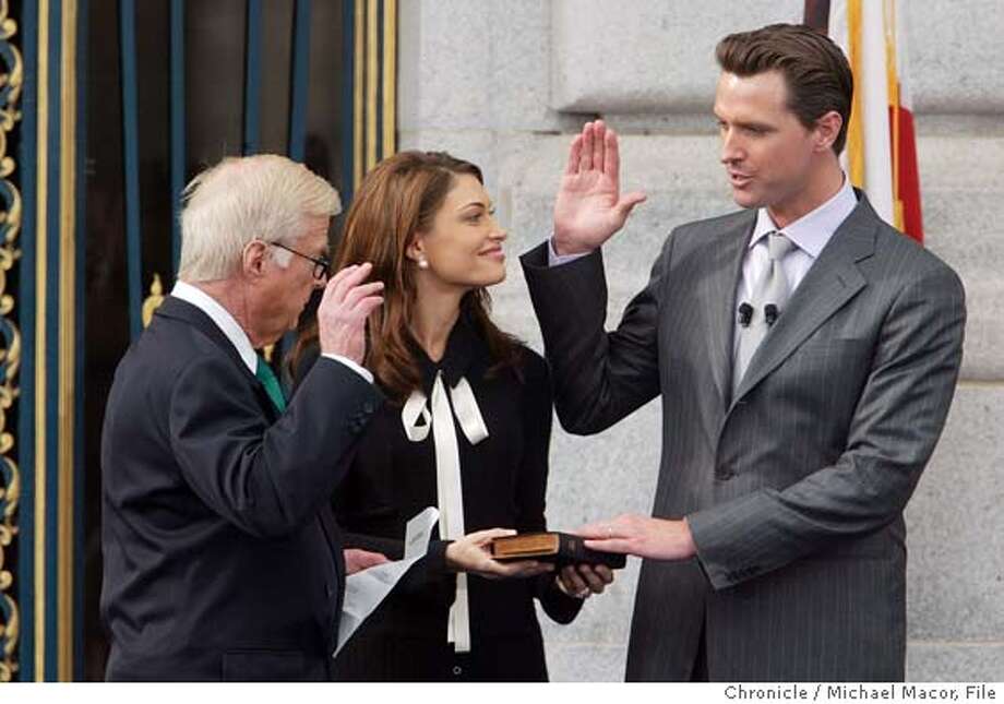 Newsom's first year SFGate