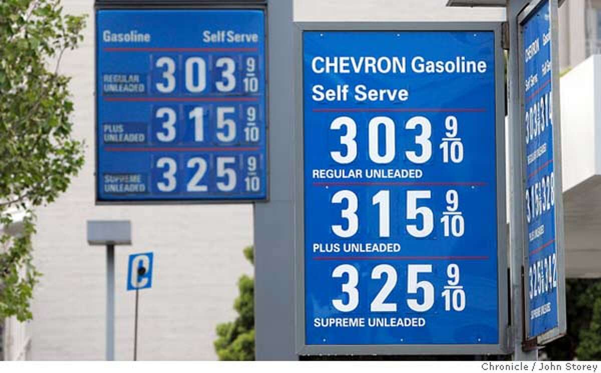 SAN FRANCISCO / Gas prices breaking records / City tops in Bay Area; in