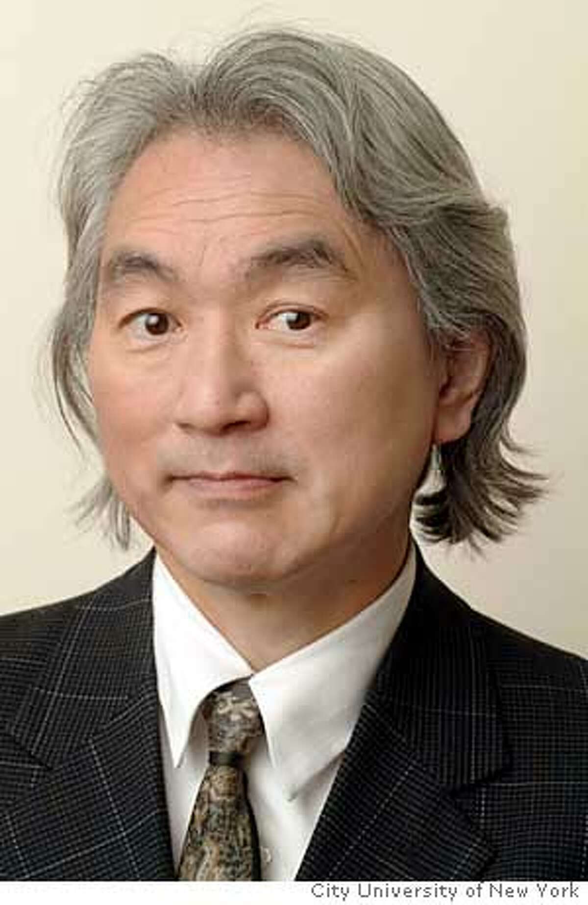 Photo of physicist Michio Kaku of City University of New York. (For story about his disagreement with Lawrence Krauss). Photo: Courtesy of City University of New York