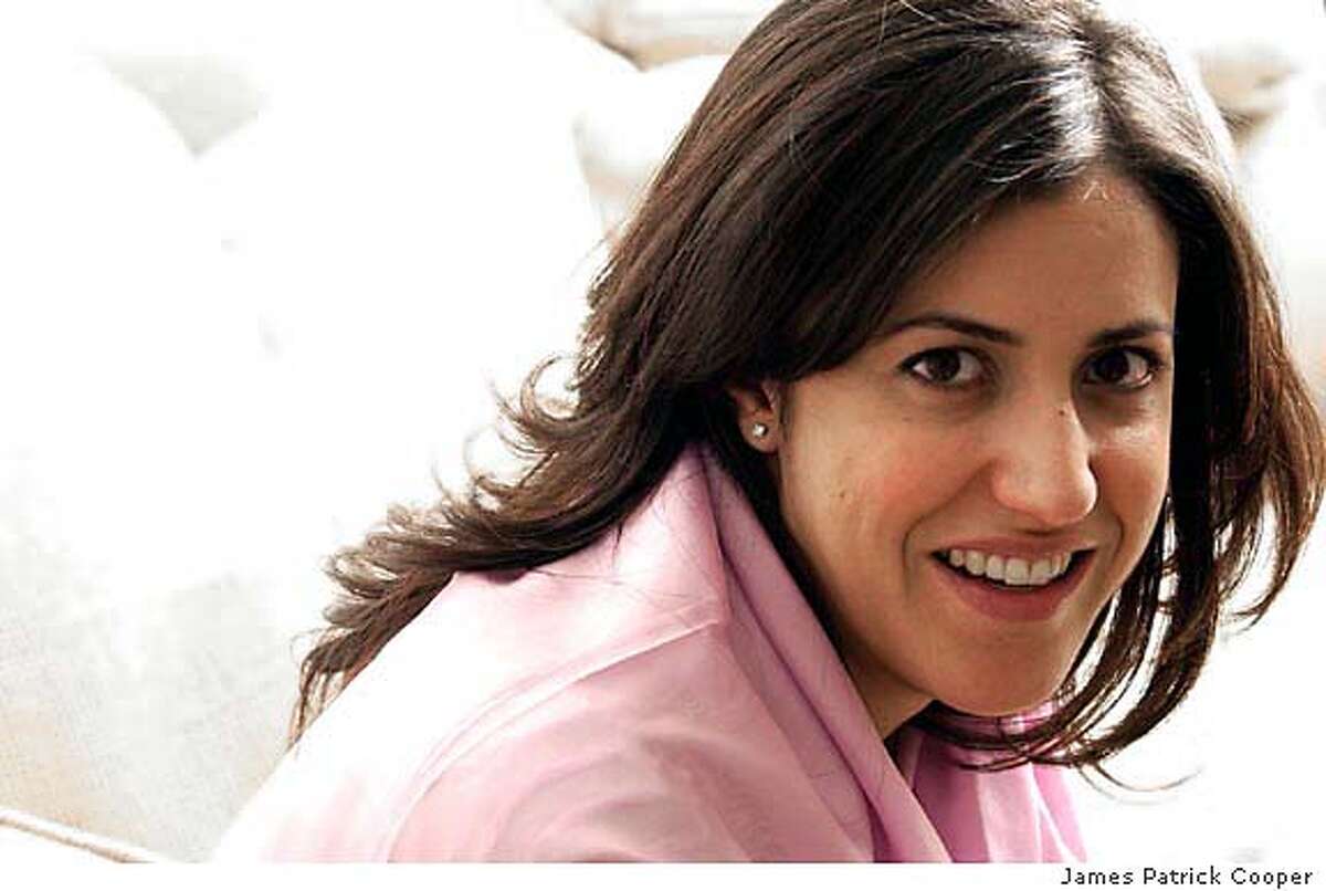 Author of "Lipstick Jihad" Azadeh Miaveni photographed in New York City on March 5, 2005. Photo by James Patrick Cooper for the Chronicle